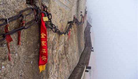 Chine Chemin De La Mort Le Mont Hua, L'incroyable ,