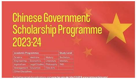 Chinese Government International Scholarship 2023: Fully Funded Master