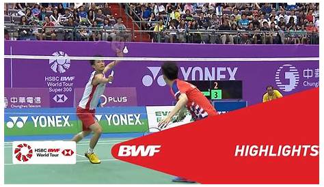 Badminton Yonex Chinese Taipei Open Women Singles - Quarter Final