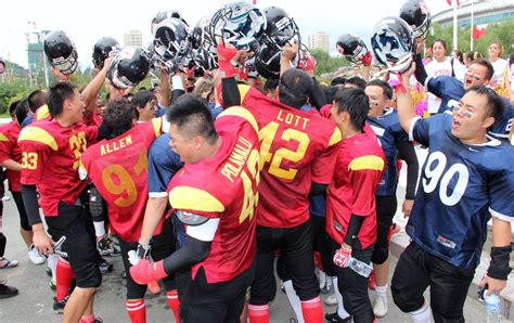 chinese american football team