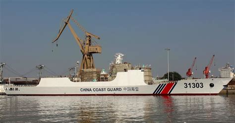 chinese coast guard ship battering ram