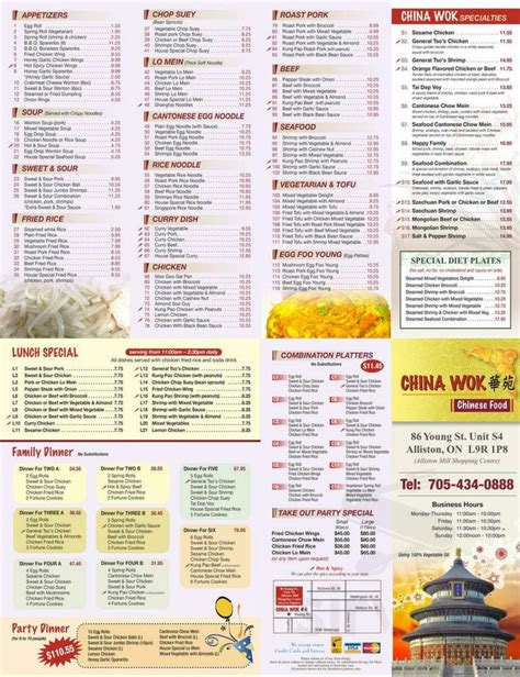 chinese food in alliston