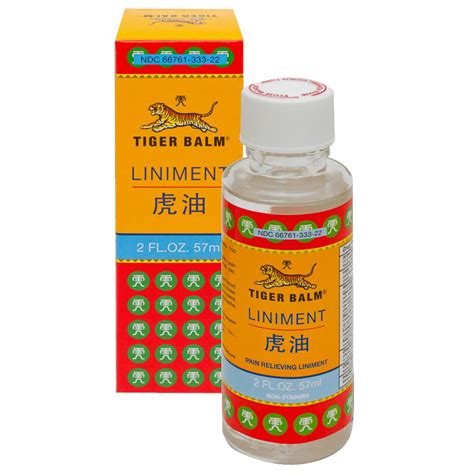 chinese tiger balm oil