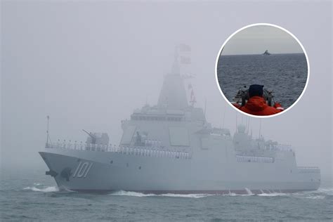 chinese warships off us coast