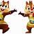 chip and dale red nose
