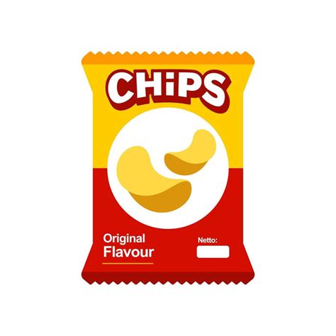 Chip Bag Vector