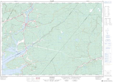 Chipman New Brunswick Map