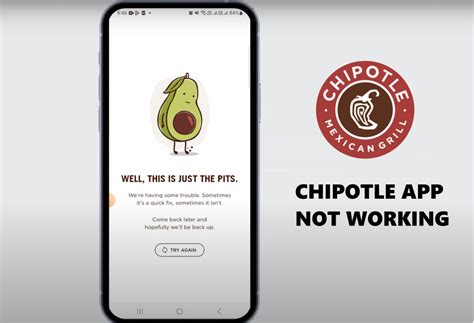 Chipotle App Force Closing