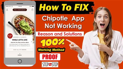 Chipotle App Not Working Today