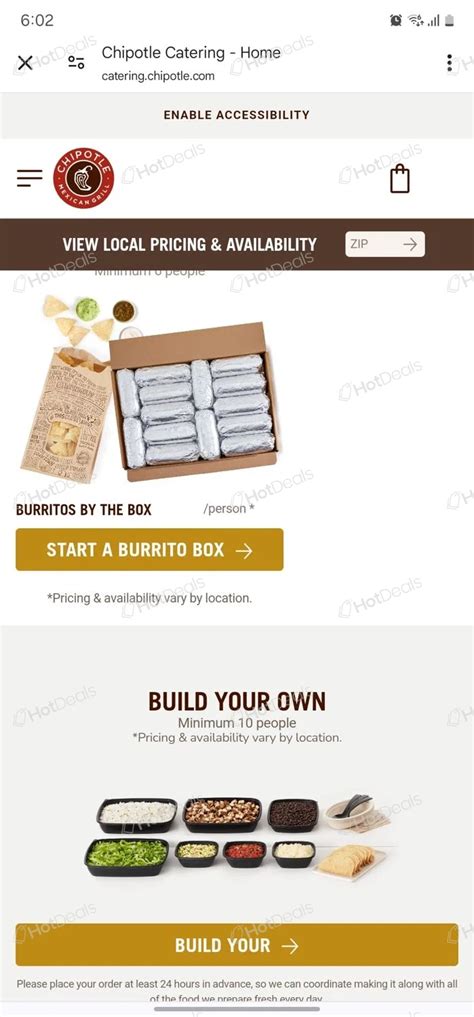 Chipotle Discount Code Uk