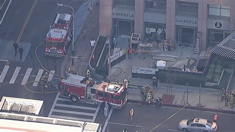 Chipotle Fire Downtown La