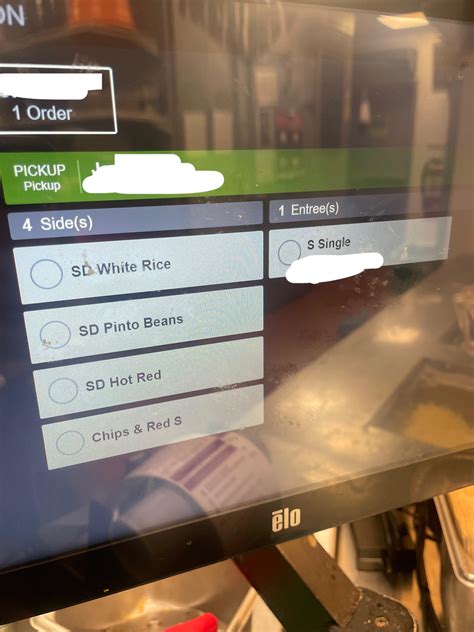 Chipotle Online Order Payment Issue