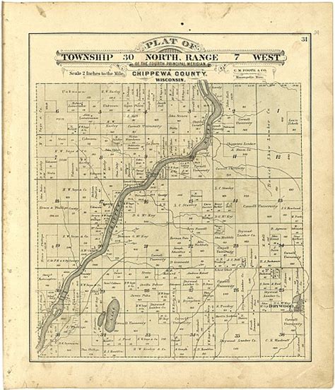 Chippewa County Wi Plat Map