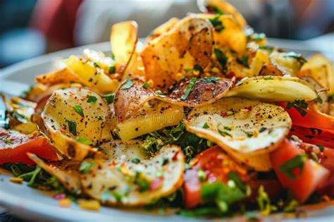 Chips Vegetables Potatoes