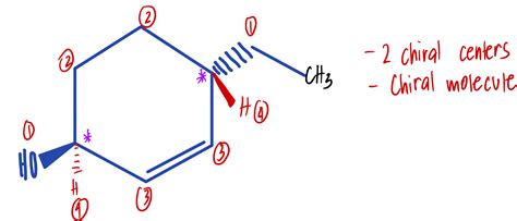 chiral centers in cyclohexane