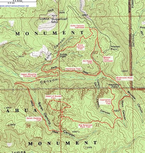 chiricahua mountains arizona map