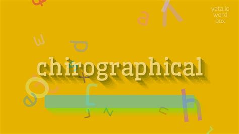chirographical