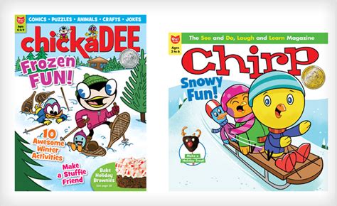 chirp chickadee owl magazine