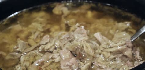 chitterlings made of
