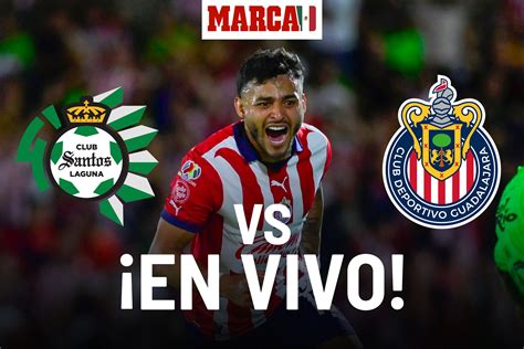 chivas vs santos en vivo tarjeta roja