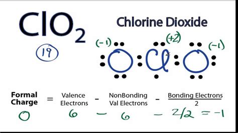 Chlorine Dioxide Formula Charge