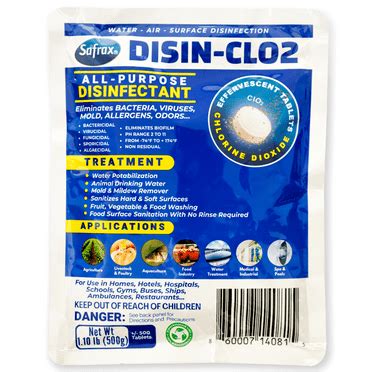 Chlorine Dioxide Tablets Alternative