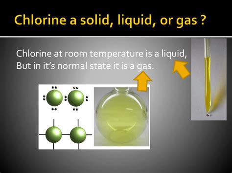 Chlorine Liquid State