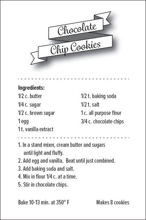 Discover The Best Chocolate Chip Cookie Recipe Printable In 2023