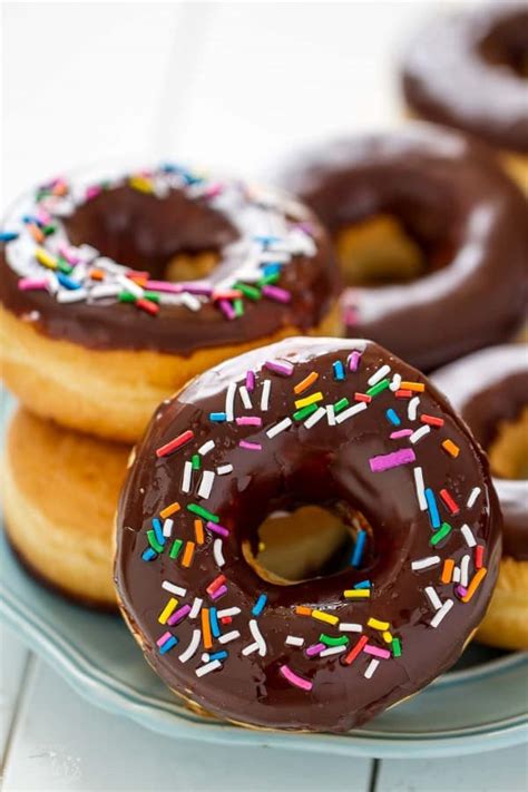Delicious And Fun Chocolate Donut With Sprinkles Recipes