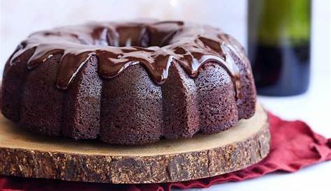 Red Wine Chocolate Cake Recipe @ Not Quite Nigella
