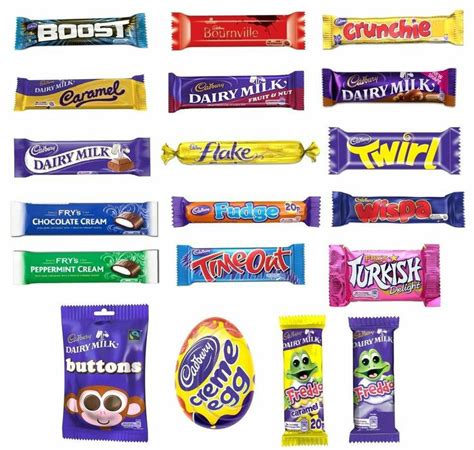 Chocolate Bars List Uk