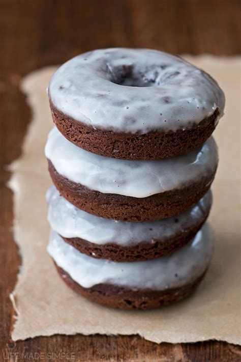 Chocolate Cake Doughnuts