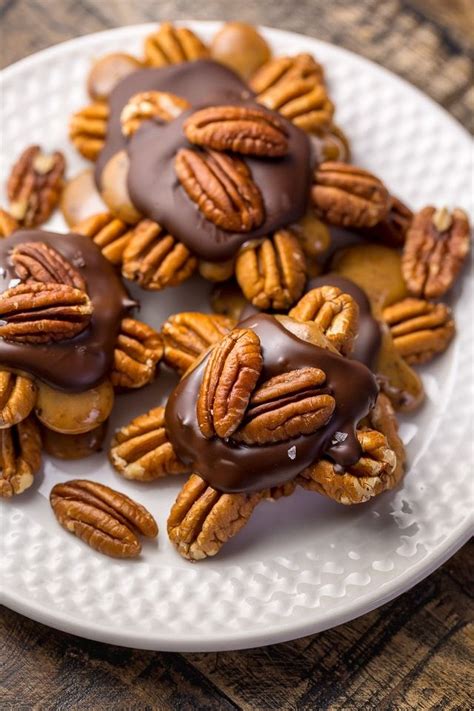 chocolate caramel pecans recipe