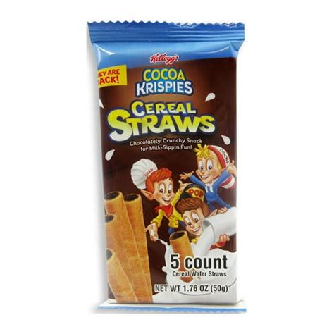 Chocolate Cereal Straws