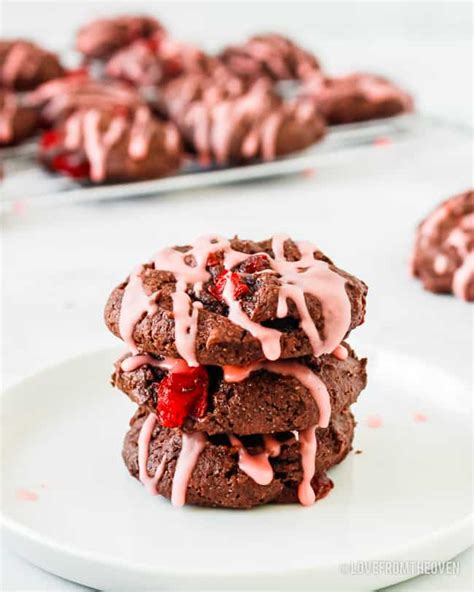 Chocolate Covered Cherry Cookies The Domestic Rebel