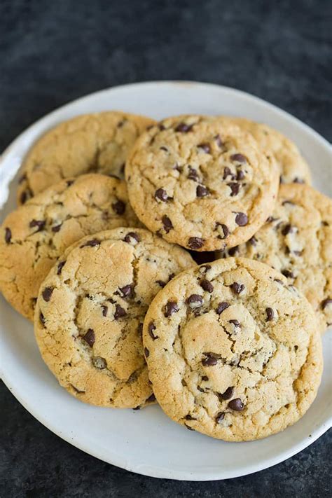chocolate chip cookies large soft chewy