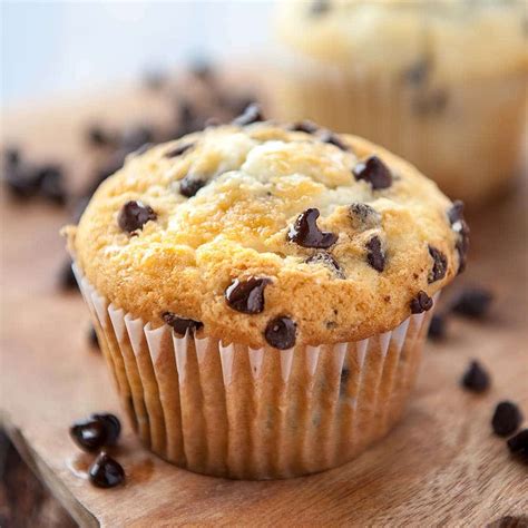 Chocolate Chip Muffins Bake Time