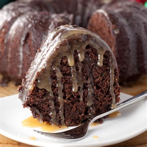 Chocolate Coffee Rum Cake