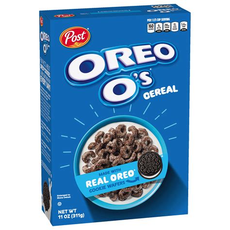 Chocolate Cookie Flavored Post Cereal