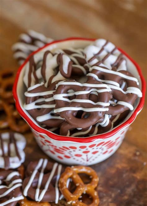 chocolate covered pretzels images