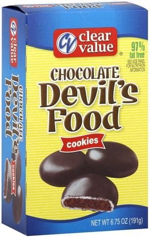 chocolate devil's food cookies