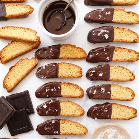 Chocolate Dip Biscotti