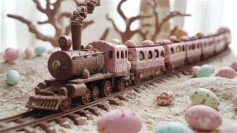 Chocolate Easter Train