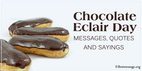 Chocolate Eclair Quotes