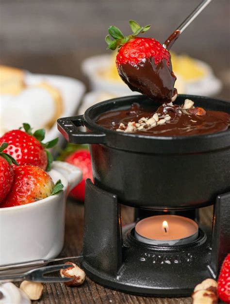 Chocolate Fondue Bbq