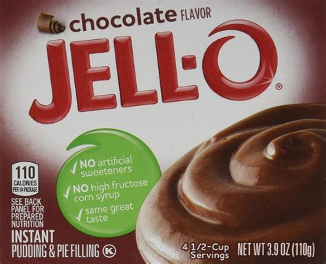 Chocolate Jello Mix