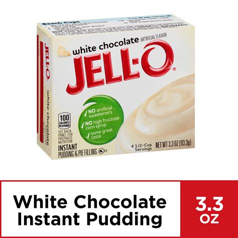 Chocolate Jello White