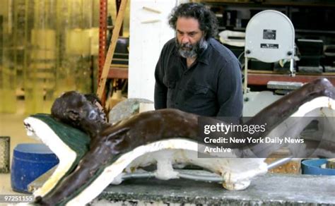 Chocolate Jesus Statue