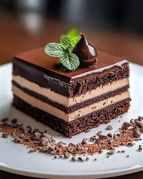 Chocolate Mousse Layer Dessert