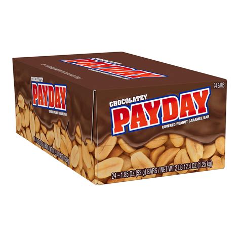 chocolate payday candy bars